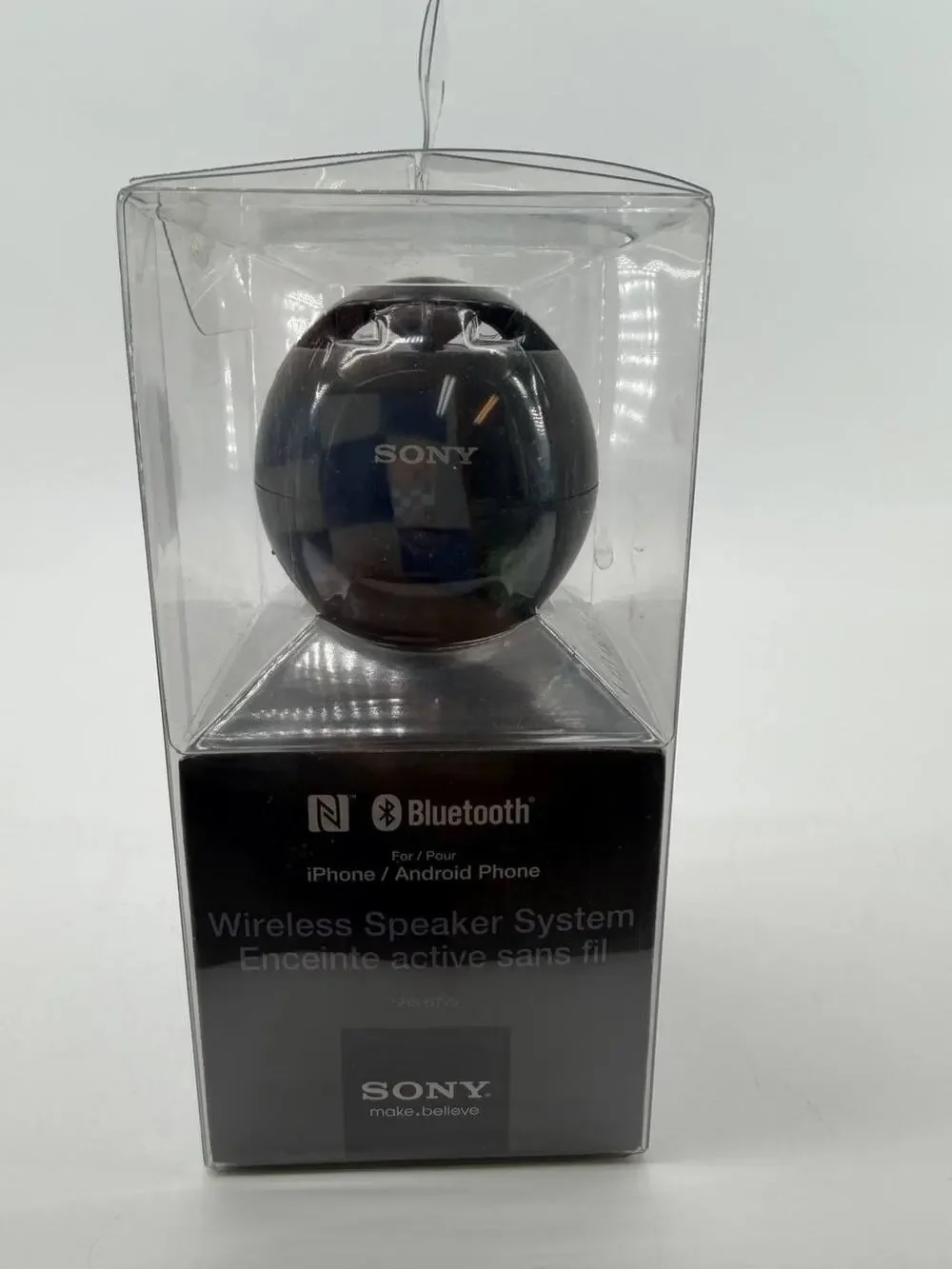 Sony SRS-BTV5/BC Bluetooth Wireless Portable Speaker Black Tested Working Box